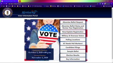 GoVoteKy page