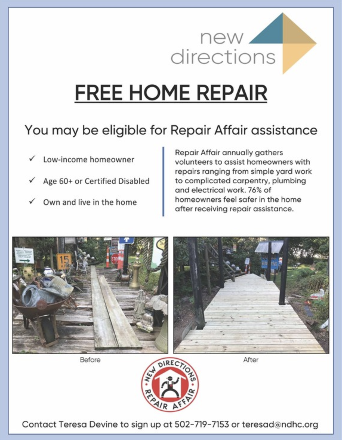 home repair assistance