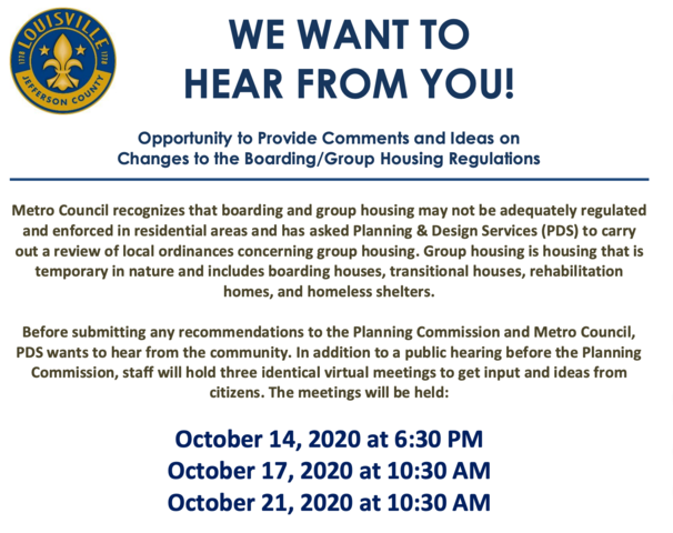 we want to hear from you