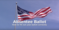 still from voting video