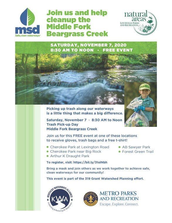 Beargrass cleanup