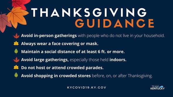 Thanksgiving COVID precautions