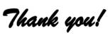 Thank you
