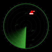 Santa Radar Hat Gif - Square