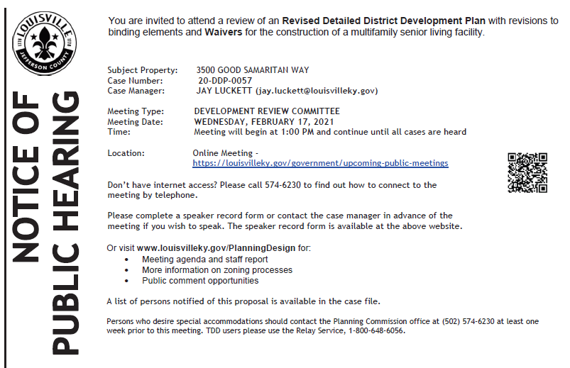 3500 Good Samaritan Way