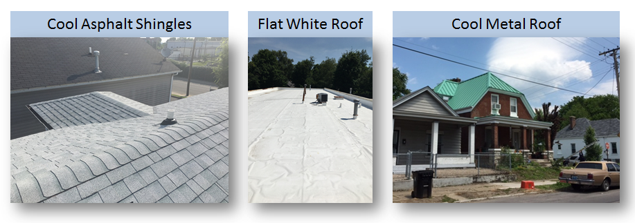 Cool Roof Rebate - types of cool roofs