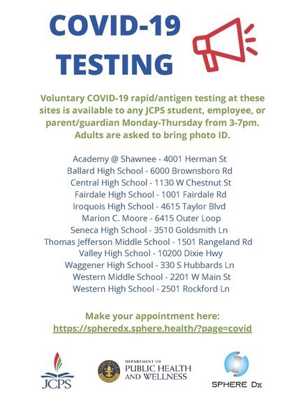 JCPS Covid Testing