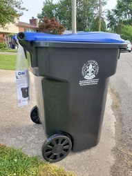 new recycling bin