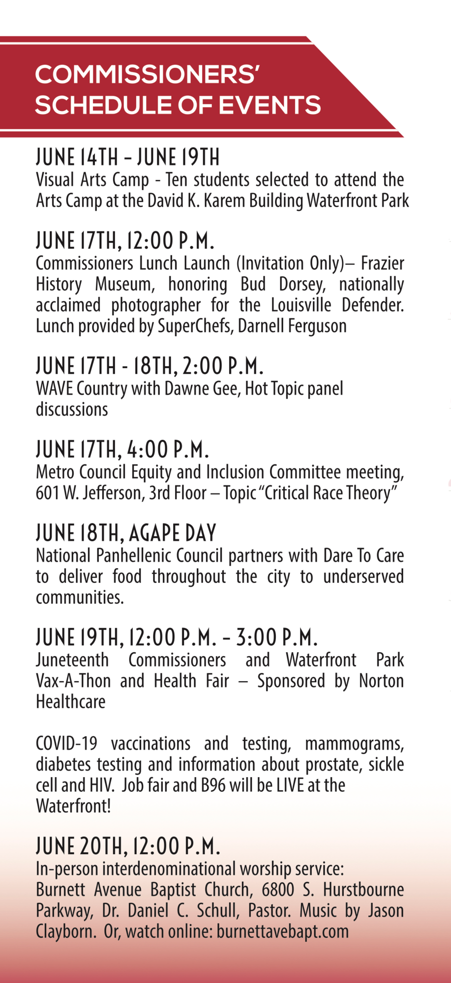 Juneteenth Events