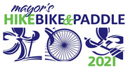 Hike, Bike, and Paddle Logo