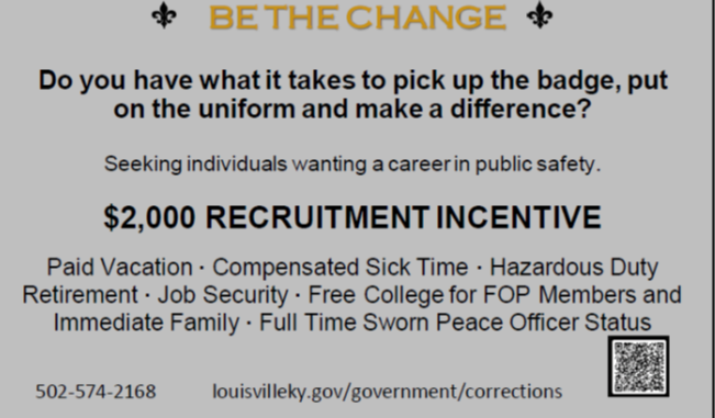 corrections ad