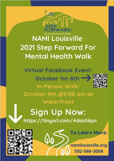 NAMI Louisville 2021 Step Forward for Mental Health Walk