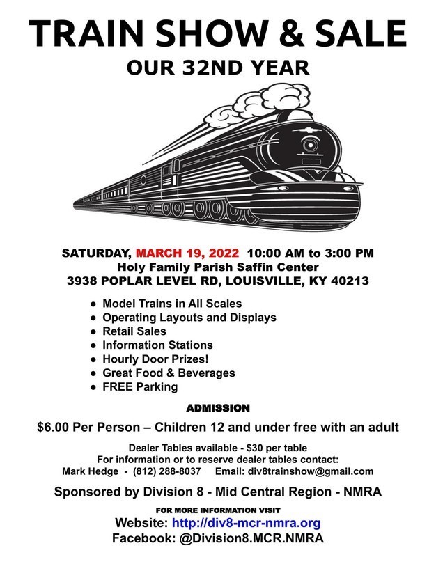 Model Train Show flyer