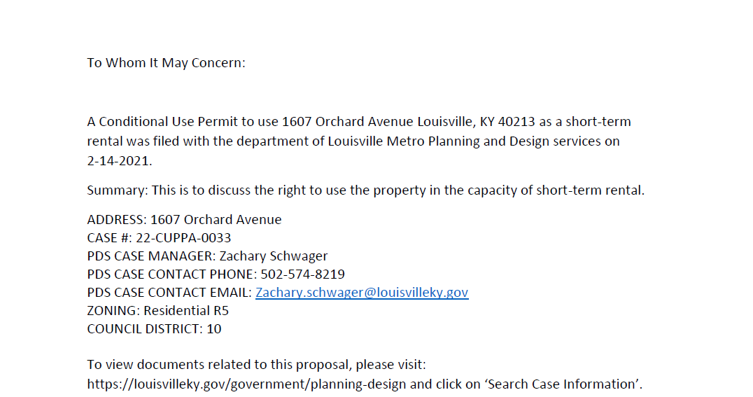 part 1 Orchard letter