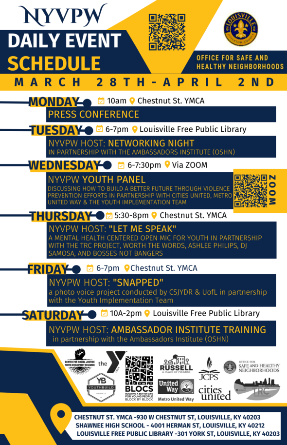 anti violence week program
