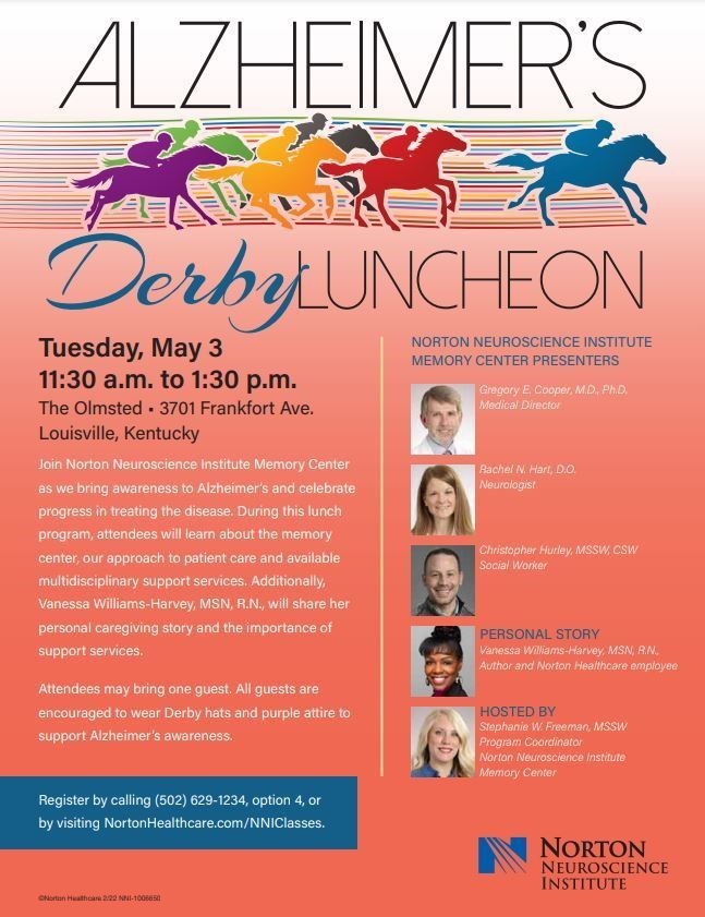 Alzheimers Derby lunch