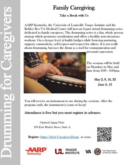 Family Caregiving Drumming Events