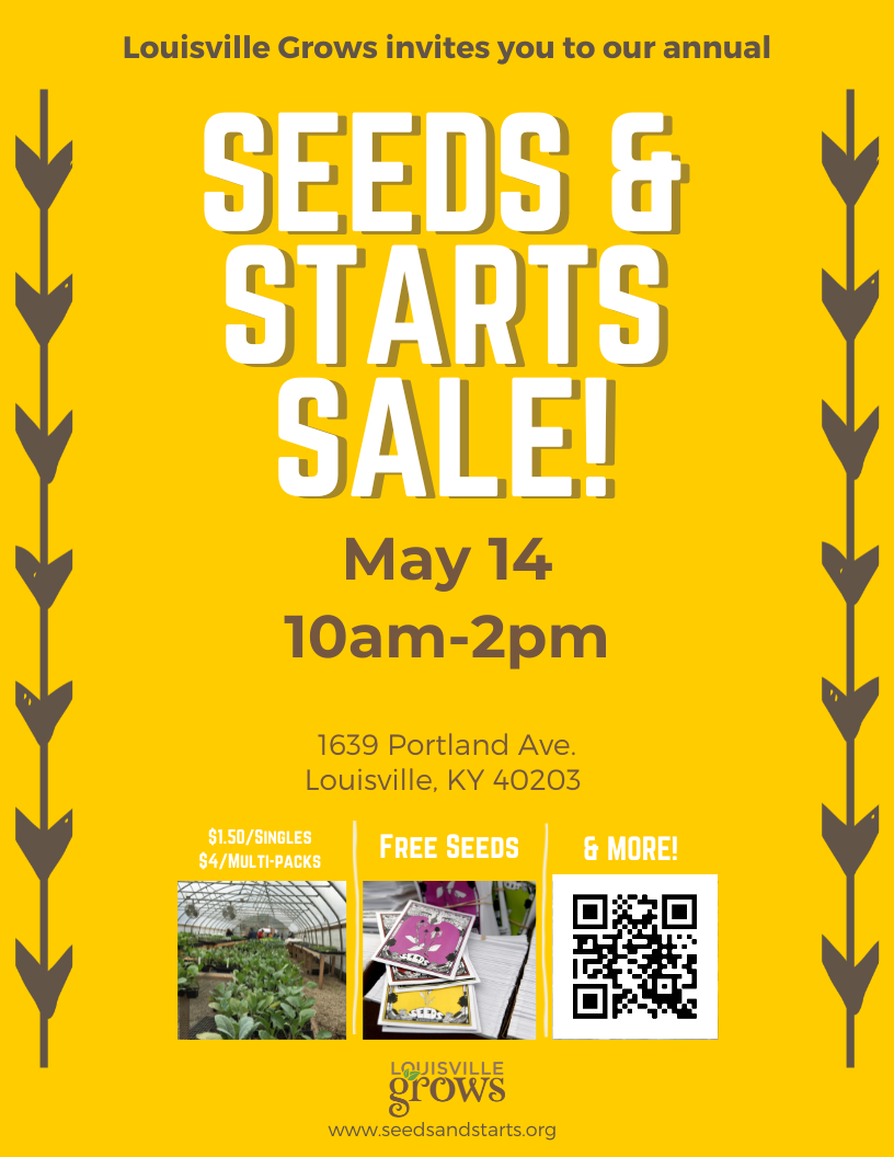 Seeds and Starts Sale May 2022