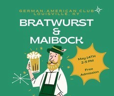 German American club flyer