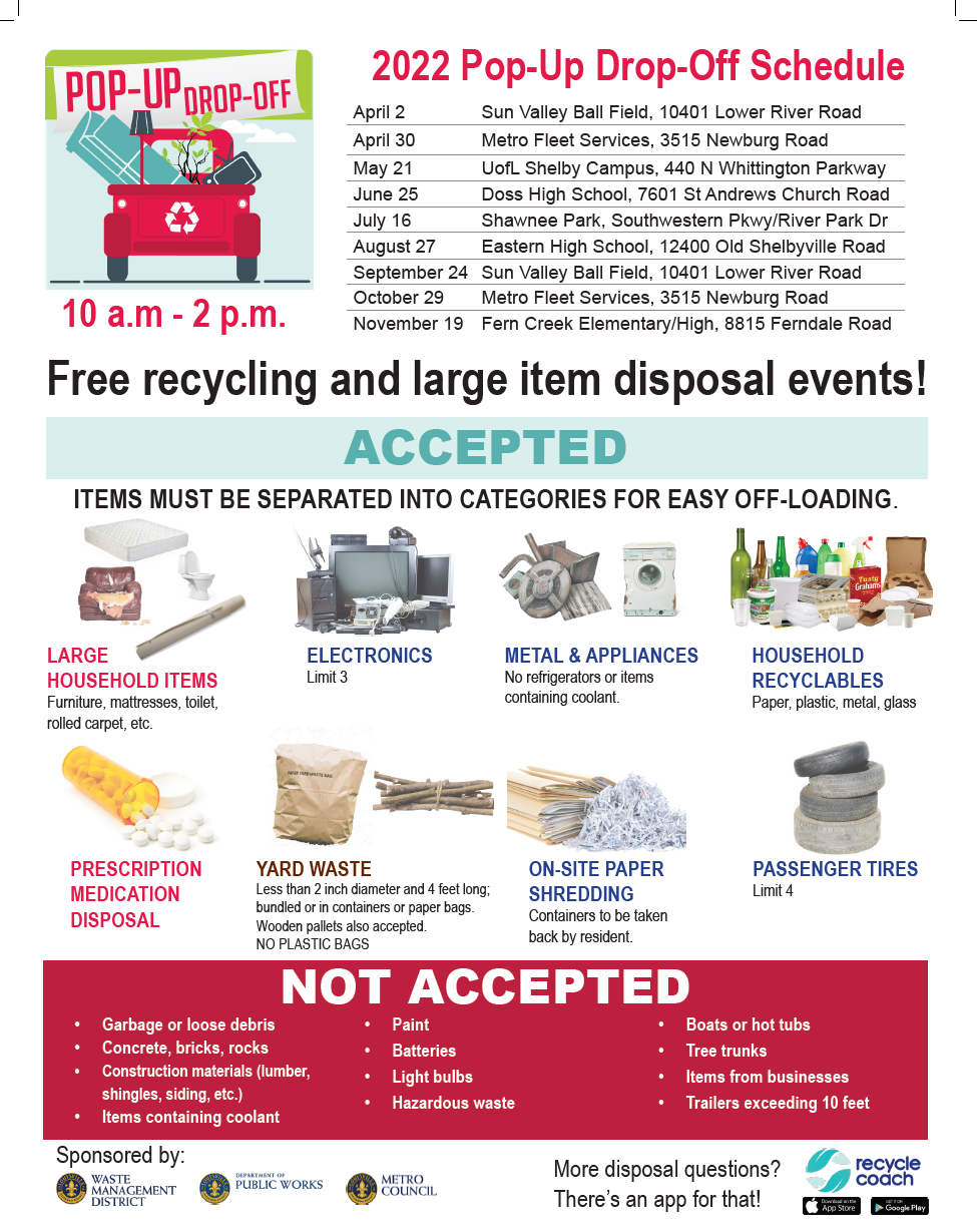 Election Info, Junk Drop-Off This Saturday, Book Sale, Prescription Drug  Take back