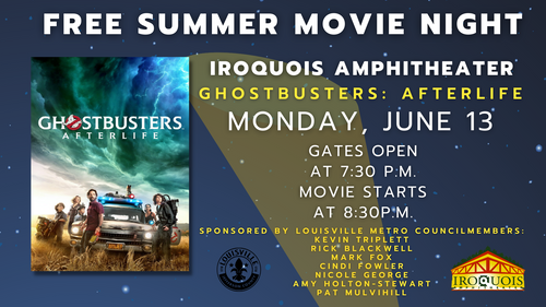 free movie night at Iroquois