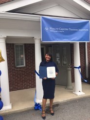 Michelle Young at opening 