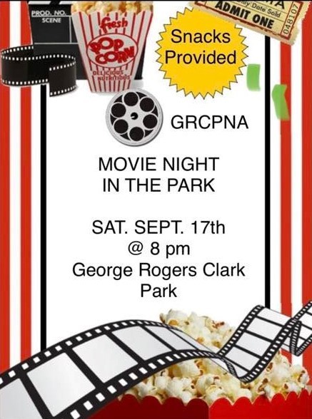 GRCPNA Movie in the Park