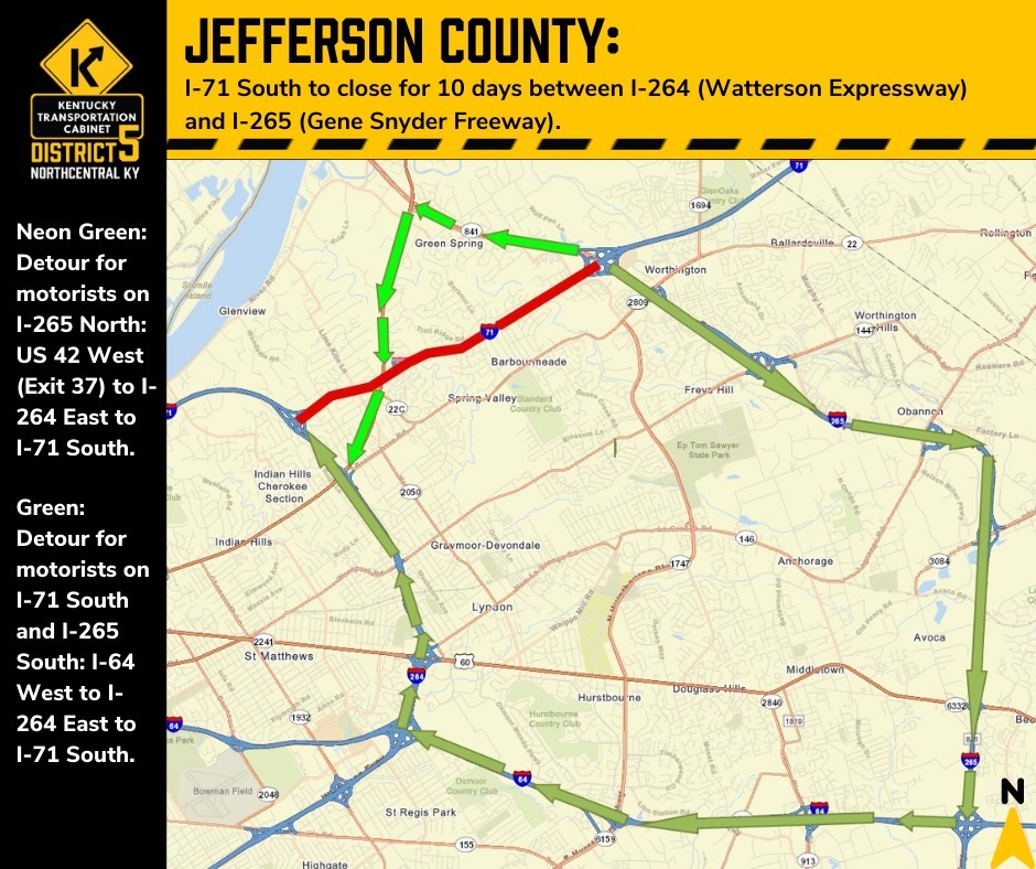 KYTC Road Closure 9/13/22