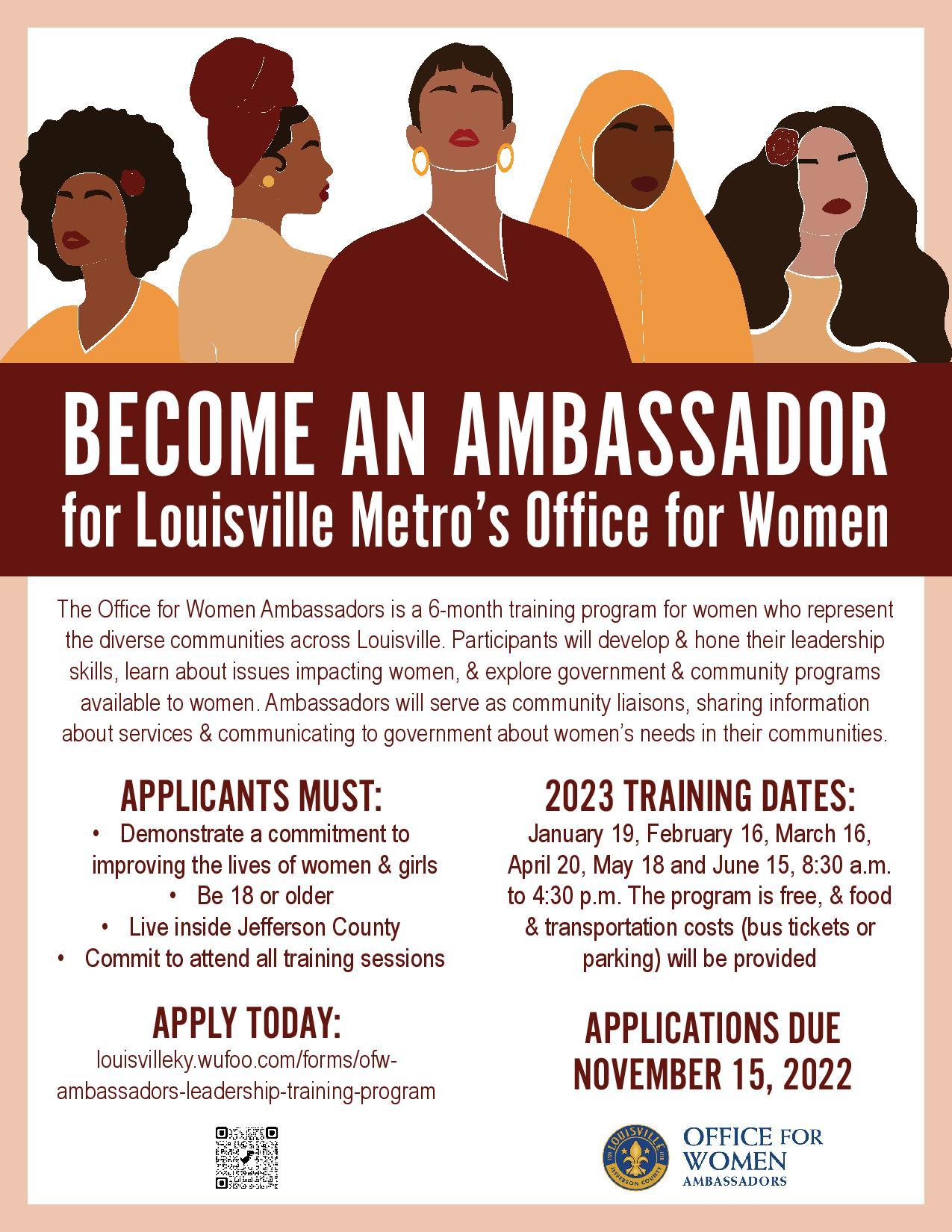 Women ambassadors oct 2022