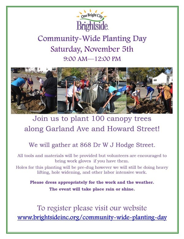 Brightside Community Wide Planting Day Nov 2022 1