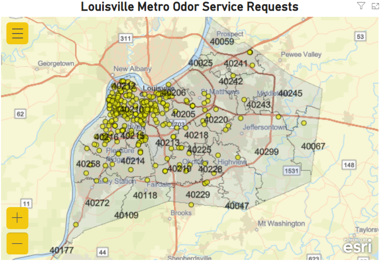 Picture of Odor Service Requests