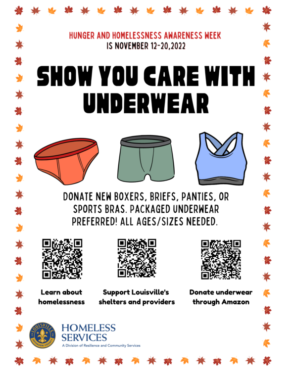 underwear drive