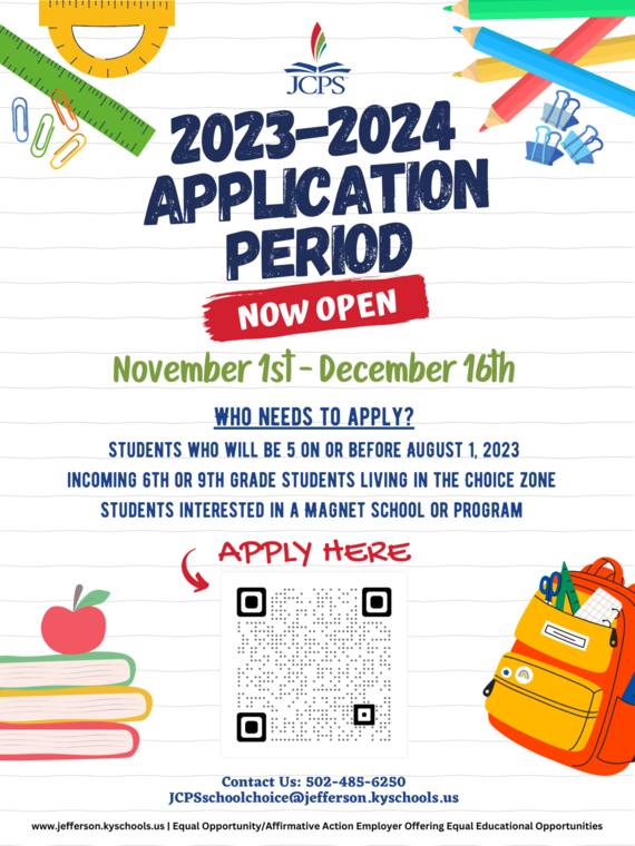 JCPS application period 