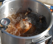 deep frying turkey 