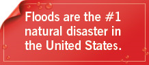 Floods are the #1 natural disaster
