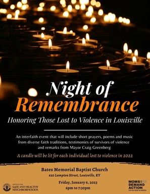 ReImagine Night of Remembrance Prayer Vigil