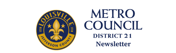 Metro Council District 21 Newsletter