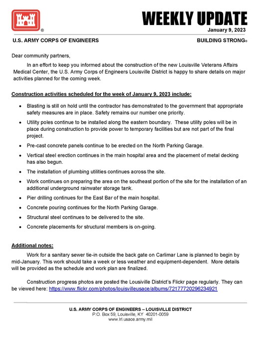 Louisville VAMC Construction update1