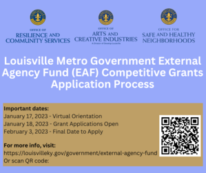 EAF Grant Application Flyer 