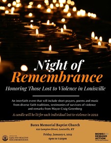 Night of Remembrance Flyer
