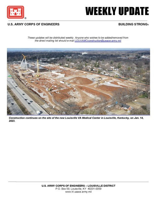 Louisville VAMC Construction Update 2