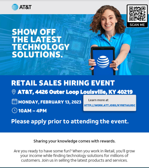 AT&T hiring event