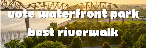 Waterfront Park nominated in national Best Riverwalk competition