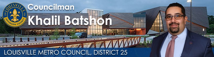 Councilman Khalil Batshon eNewsletter Banner