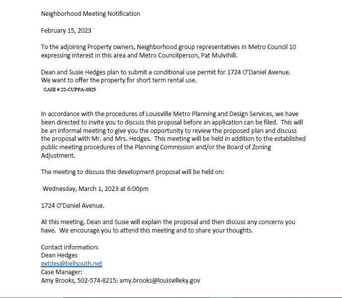 1724 ODaniel Ave meeting