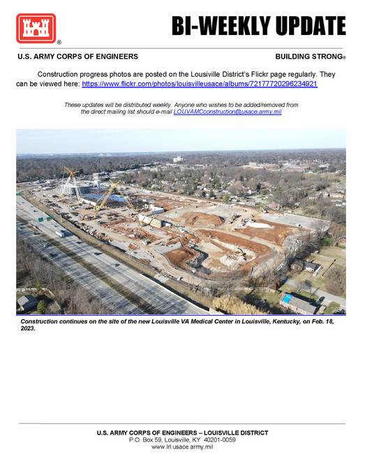 Louisville VAMC Construction Update 2