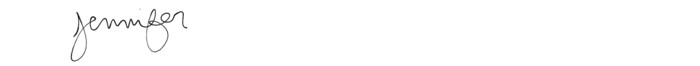 Jennifer Signature Smaller