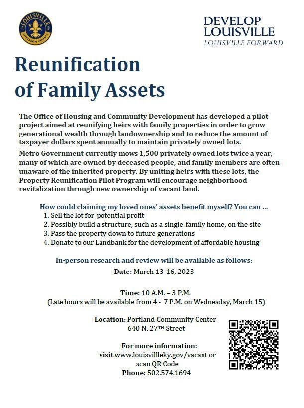 Reunification of assets