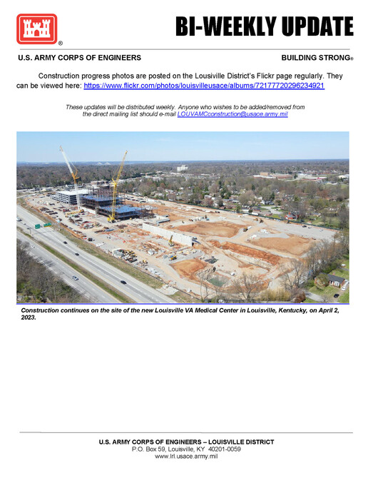 Louisville VAMC Construction Update 2