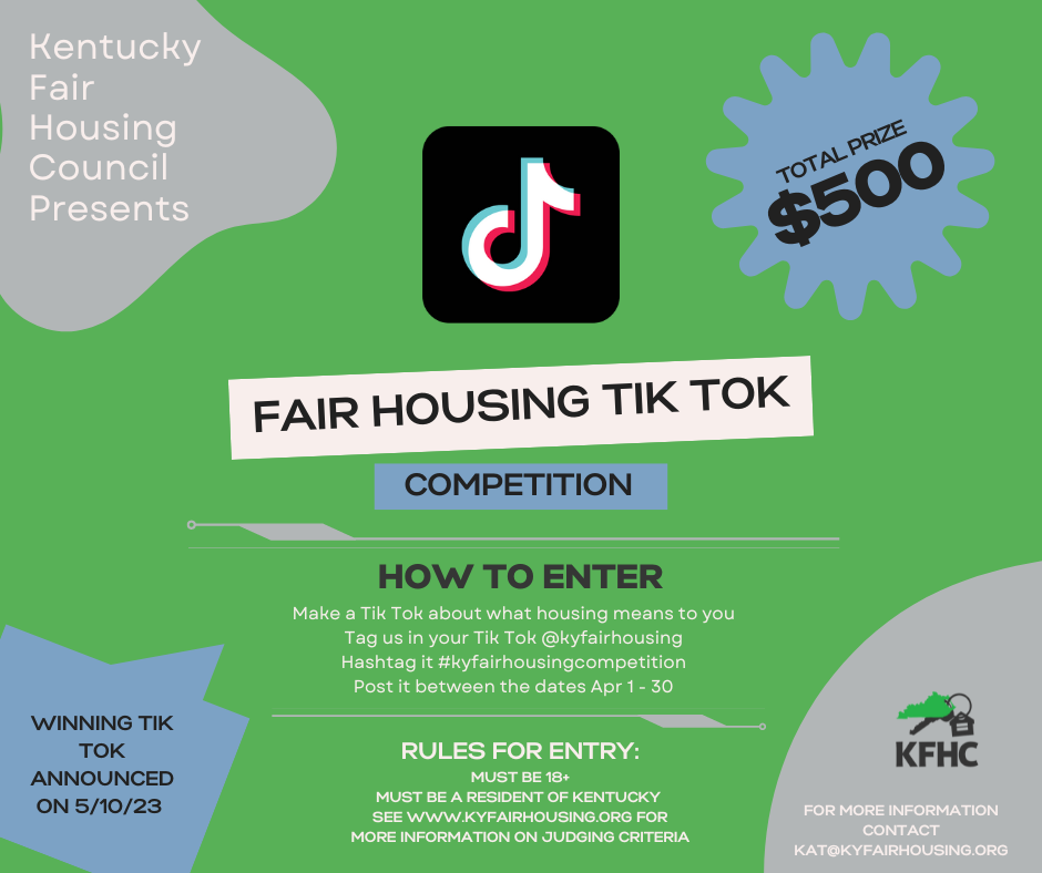 Fair Housing Tik Tok 2023